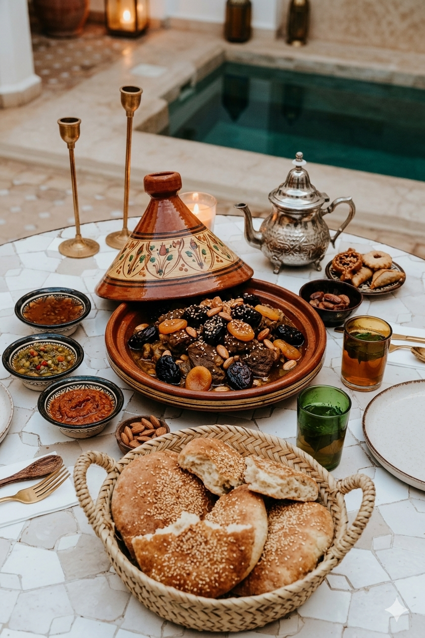 Table du riad