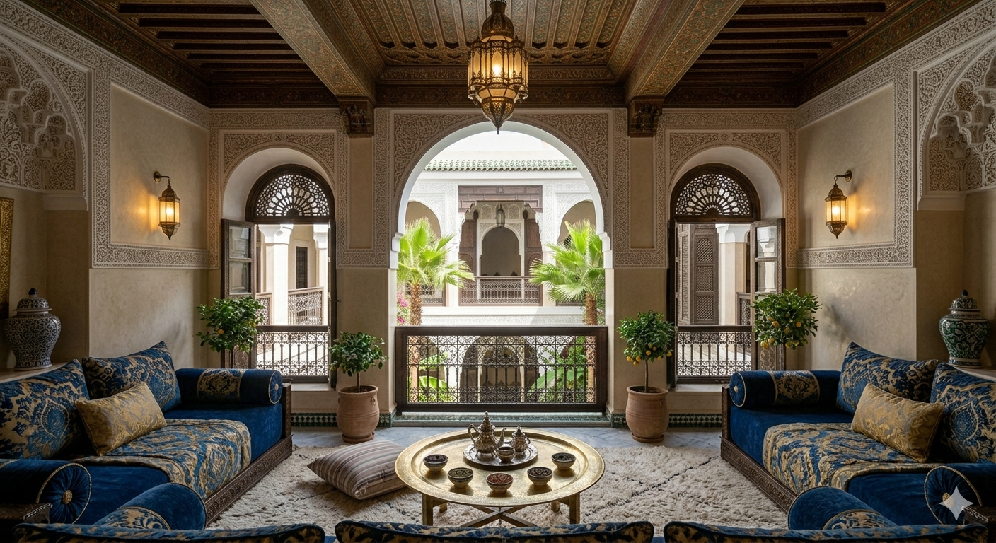 Cour du riad